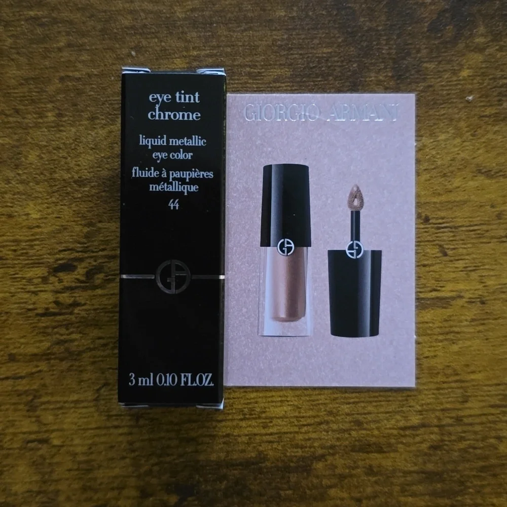 GIORGIO ARMANI Eye Tint Chrome 44 Rose Gold 3ml - Picture 1 of 1